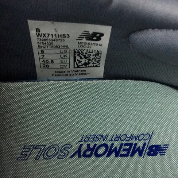 🍁SOLD🍁 New Balance 711 Training Sneaker - Picture 6 of 7